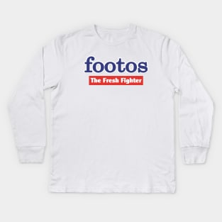 Footos The Fresh Fighter Kids Long Sleeve T-Shirt